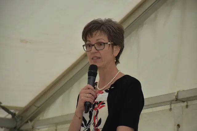 Bereichsleiterin Agnes Harmer gab Einblicke in die tägliche Arbeit der Einrichtung. | Foto: Alexandra Goll