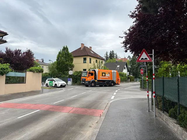 Die neue Bodenschwelle in der Karl-Schwed-Gasse soll für mehr Sicherheit sorgen. | Foto: BV 23/Genitheim