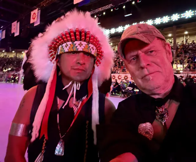 Fotograf Herbert Erregger beim letzten Tanz der Indigenen in Albuquerque | Foto: Erregger