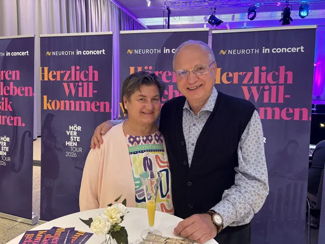 Martha und Friedrich warteten mit Vorfreude auf das Musikspektakel. | Foto: Schauer