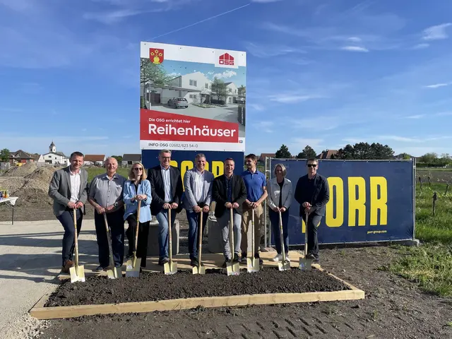 Spatenstich in Trausdorf.  | Foto: OSG
