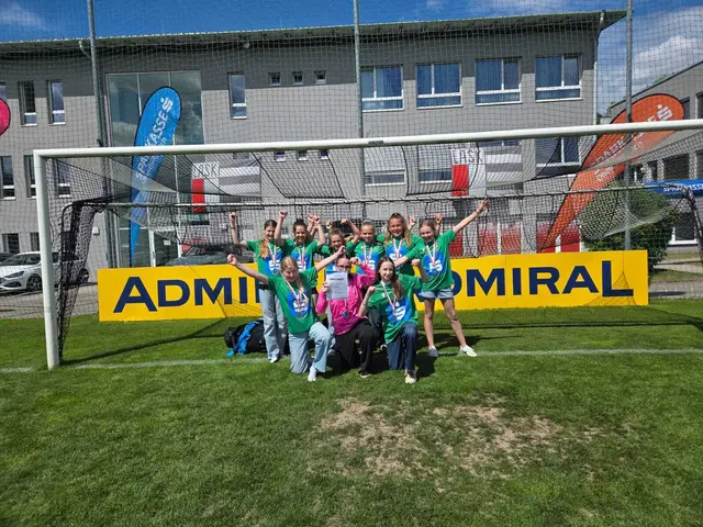 Die Schülerinnen sicherten sich Bronze. | Foto: SMS Wolfsegg