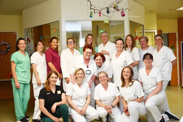 Das Hebammenteam informierte zusätzlich über Geburtsvorbereitungskurse und die Wochenbettnachsorge. | Foto: LK Horn