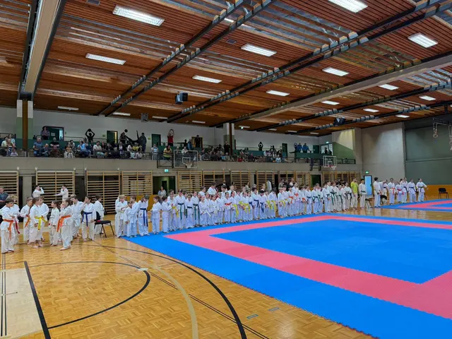 Bild von der Eröffnung. | Foto: Frieways Karate Klub