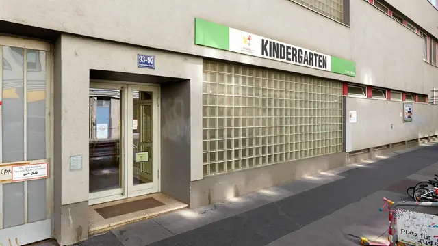 In der Josefstädter Straße 93–97 befindet sich der einzige öffentliche Kindergarten im 8. Bezirk. (Archiv) | Foto: Markus Wache