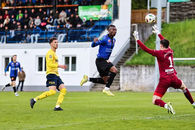 Bad Leonfeldens Emmanuel Eziekwe Chinonso war mit seinem Doppelpack der "man of the match". | Foto: SU vortuna Bad Leonfelden (alle)