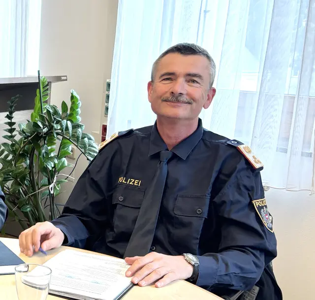 Wolfgang Strobl, Bezirkspolizeikommandant Stellvertreter, Referatsleiter Kriminaldienst | Foto: Alexandra Goll