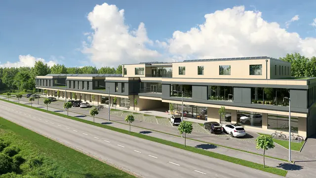 Renderings MFZ Ebreichsdorf | Foto: T.T. Immobilien Holding