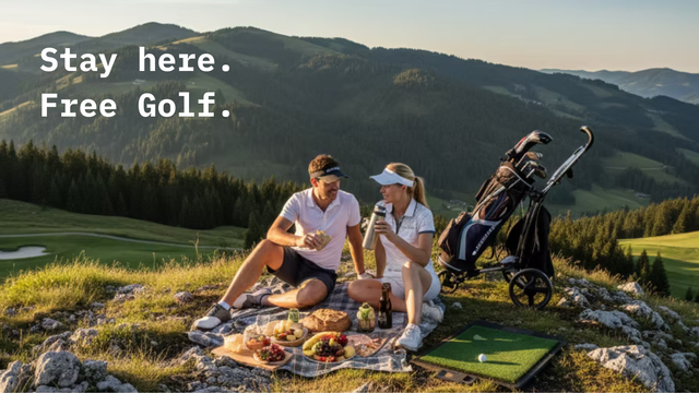 Hotel buchen. Greenfee sparen. Golf genießen. | Foto: Golfclub Bad Kleinkirchheim