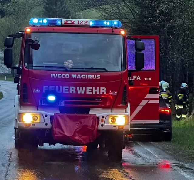 Abendlicher Einsatz in Hohentauern.