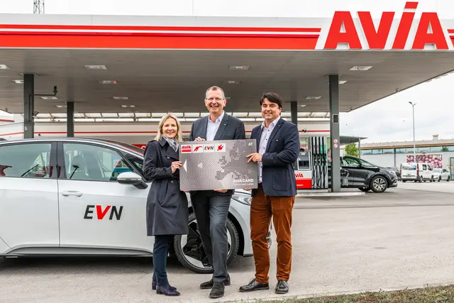 AVIA und EVN schließen Partnerschaft für Ladeinfrastruktur