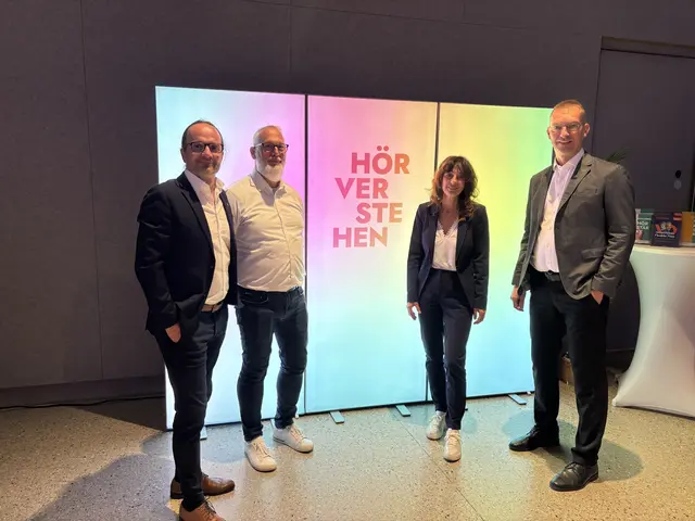 Manfred Mikovits, Georg Biegler-König, Claudia Kampl und Ronny Bauer. | Foto: Schauer