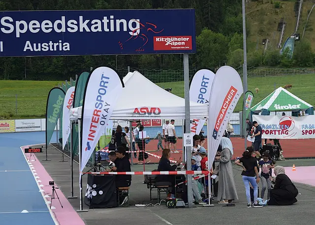 Die Speedskating Arena Wörgl war Austragungsort des ASVÖ-Tirol Familien- und Vereinssporttages im Bezirk Kufstein. | Foto: ASVÖ-Tirol