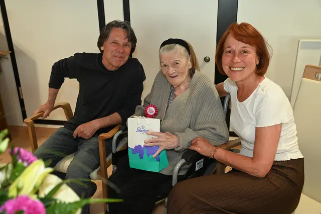 85 Jahre Leben in der Region, Baden gratuliert herzlich zum Geburtstag
