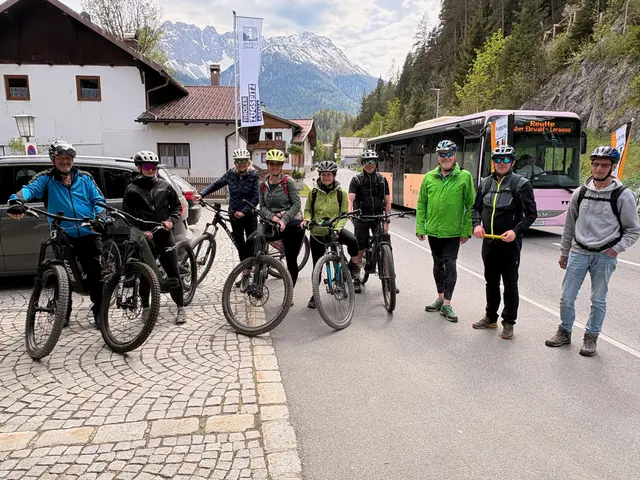 Die Rad-Staffel der Via Claudia Augusta war am vergangenen Wochenende auf ihrer Etappe durch Tirol unterwegs auf dem Weg nach Italien und setzte damit ein Zeichen für gelebte europäische Verbindung entlang der historischen Alpenroute. | Foto: VIA CLAUDIA AUGUSTA