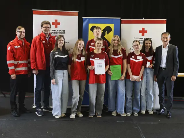 Rang zwei ging ebenfalls an die Mittelschule Pabneukirchen (Team 1). | Foto: OÖJRK/Farkas