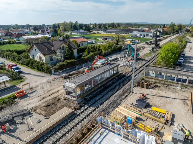 Modernisierung der Haltestelle Pottendorf-Landegg | Foto: ÖBB