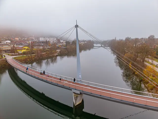 Die beliebte Verbindung zwischen Wels und Thalheim wurde 2004 eröffnet. | Foto: Stadt Wels