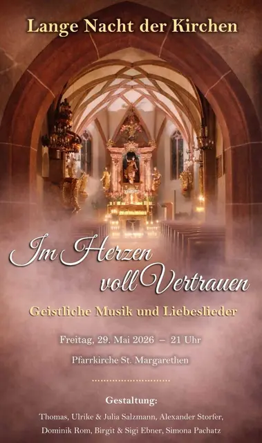„Lange Nacht der Kirchen“ in Sankt Margarethen
