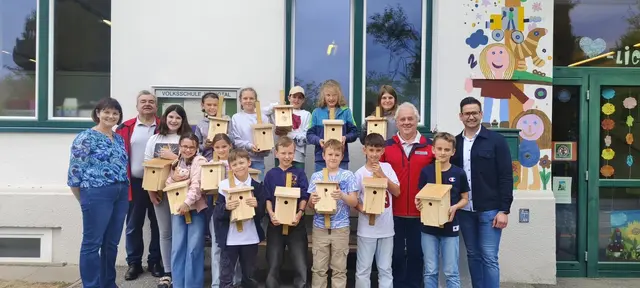 Neue Nistkästen für Kainbach