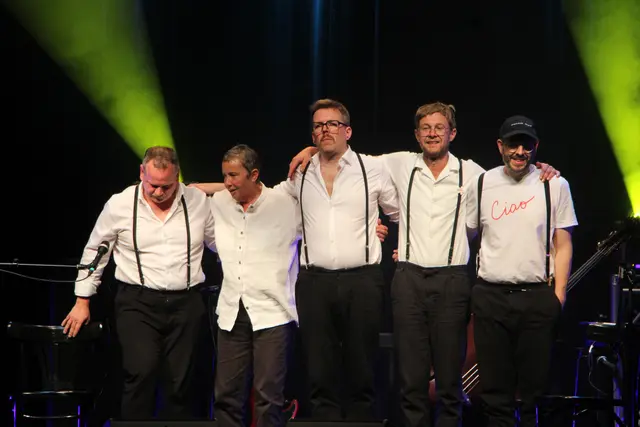 5/8erl in Ehr'n spielten astreinen Wiener Soul im Forum Kloster Gleisdorf. | Foto: Josef Hofmüller