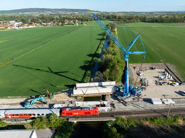 Neu Brücke Werkskanal Pottendorf | Foto: ÖBB