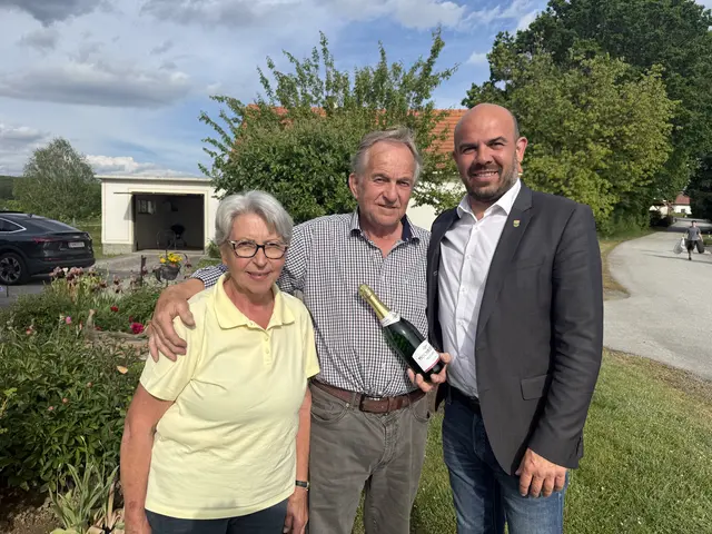 Helmut Svec feierte den 80. Geburtstag. | Foto: Gemeinde Markt Allhau
