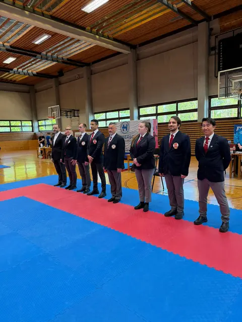 Die Schiedsrichter. | Foto: Frieways Karate Klub