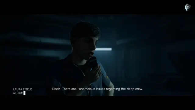 Irgendwas läuft nicht ganz rund auf der Cassiopeia. | Foto: Supermassive Games / Bandai Namco