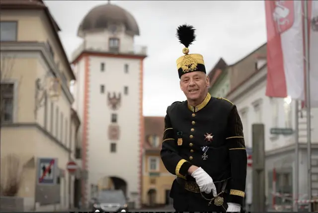 Der im März verstorbene langjährige Obmann der Bergkapelle Alfred Zechling war maßgeblich für die Durchführung des Bergstadtfests verantwortlich. | Foto: Felix Kainrath-Reumayer