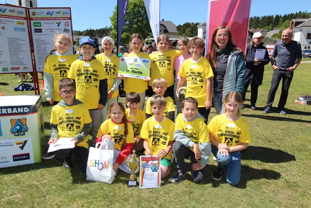 Volksschule St. Martin landete auf Platz 3. | Foto: KZSV/AUVA M. Lippitsch