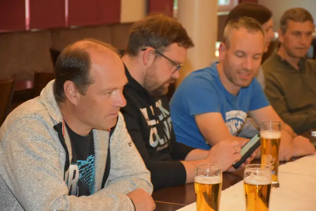 Präsentation Leitbild "Bad Kreuzen 2035" mit Bürgermeister Manfred Nenning im Gasthaus Schiefer, Bad Kreuzen.  | Foto: Robert Zinterhof