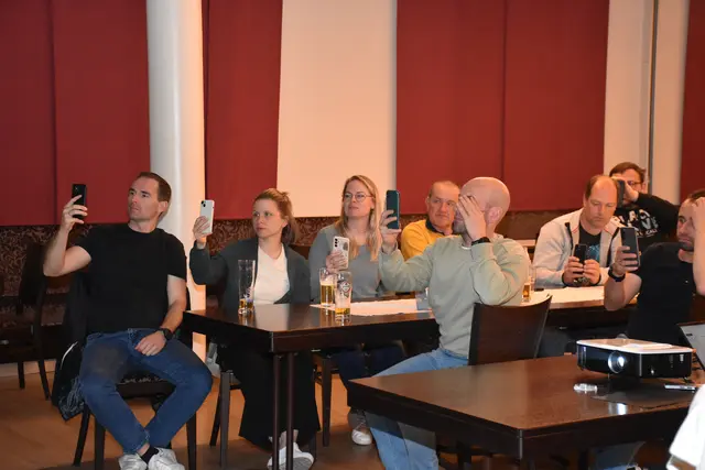 Präsentation Leitbild "Bad Kreuzen 2035" mit Bürgermeister Manfred Nenning im Gasthaus Schiefer, Bad Kreuzen.  | Foto: Robert Zinterhof