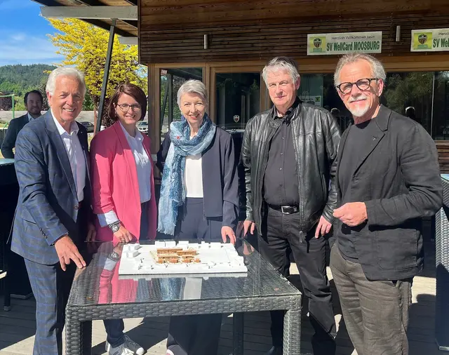 In Feldkirchen entstehen 44 gemeinnützige Wohneinheiten als nachhaltiges Pilotprojekt für modernes Bauen im Holzland Kärnten | Foto: Büro Schaunig