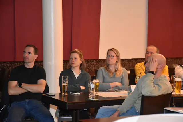Präsentation Leitbild "Bad Kreuzen 2035" mit Bürgermeister Manfred Nenning im Gasthaus Schiefer, Bad Kreuzen.  | Foto: Robert Zinterhof
