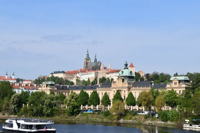 Dieses Motiv bleibt den Reiseteilnehmern bestimmt in Erinnerung: von der Moldau aus Blick auf die Prager Burg. | Foto: PVÖ Weißenbach/Pohler
