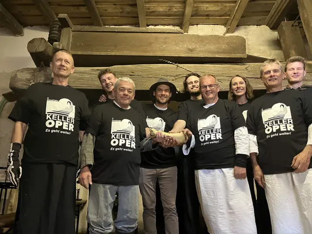Michael Fath, Leonhard Strobl, Johann Faber, Johannes Faber, Fabian Hammer, Andreas Strobl, Margot Selina Wendt, Josef Fath, Simon Strobl. | Foto: Strobl