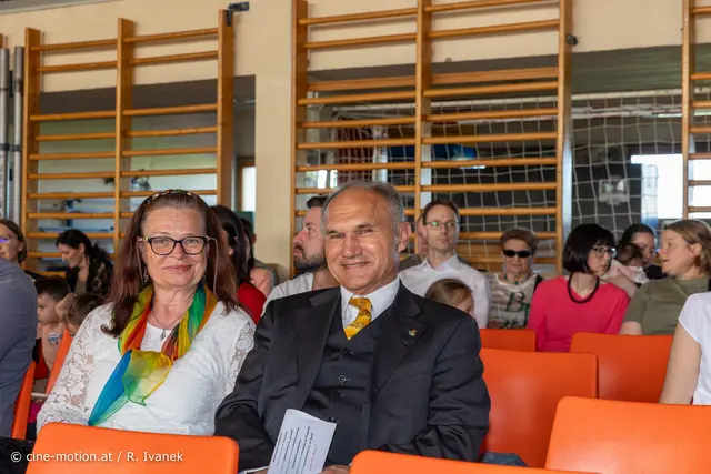 Sonja Szuchar und Wolfgang Szuchar vom Gesangsverein (vlnr). | Foto: cine-motion.at / R. Ivanek