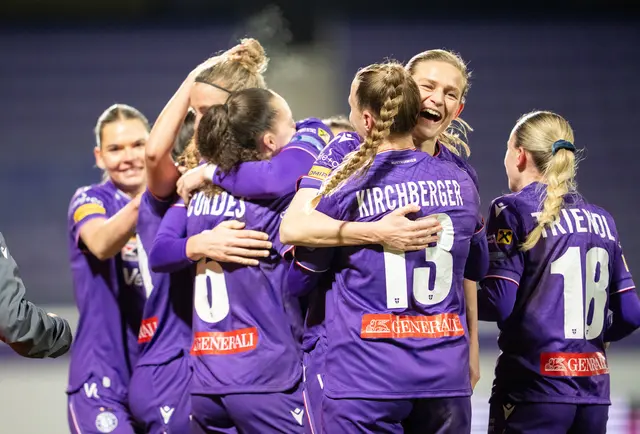 Die Frauen von Austria Wien gewinnen ihren ersten Cupsieg.  | Foto: APA-Images / APA / GEORG HOCHMUTH