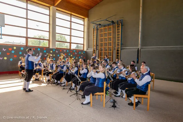 Jugendmusikkapelle Gramatneusiedl. | Foto: cine-motion.at / R. Ivanek
