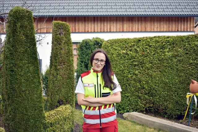 Hannah aus Mariapfarr ist eine von über 200 Ehrenamtlichen beim Roten Kreuz im Lungau | Foto: Rotes Kreuz Salzburg
