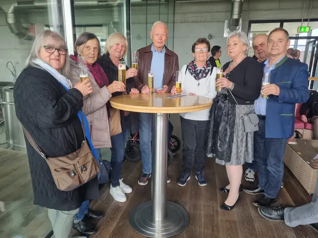 Hofstetten-Grünauer besuchten Trumer Brauerei