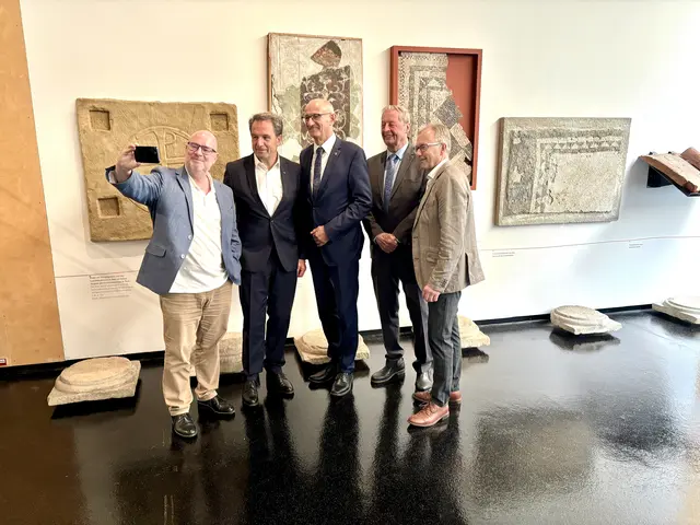 Zum Start der neuen Ära gab es ein Selfie. | Foto: Hans Ebner