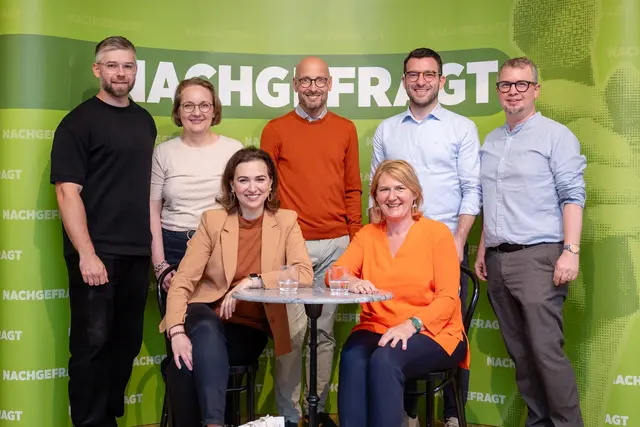 Das Grüne Event-Team mit Zadic | Foto: Grüne Baden