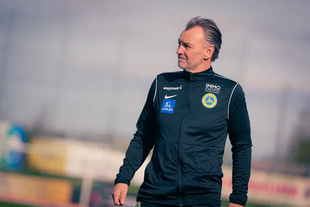 Der First Vienna FC 1894 und Cheftrainer Hans Kleer gehen ab dem Sommer getrennte Wege. | Foto: FOTObyHOFER/Christian Hofer