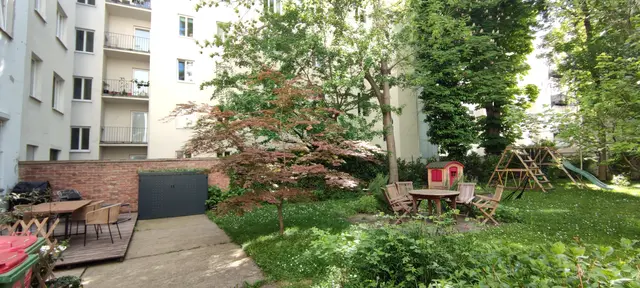 Die Grätzlförderung "WienNeu+" soll Geld für Innenhofbegrünung springen lassen. | Foto: GB*