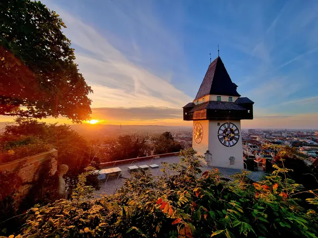 Traditionell, schön: Der Uhrturm am Grazer Schloßberg. | Foto: Sabine Holler-Mondl 