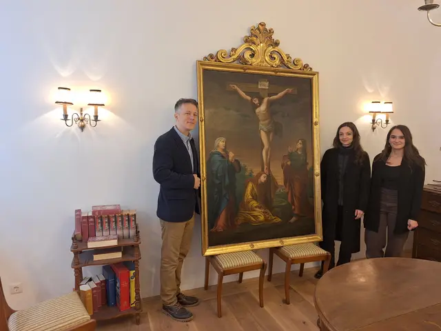 Nach der Restaurierung erstrahlt ein besonderes Kunstwerk neu