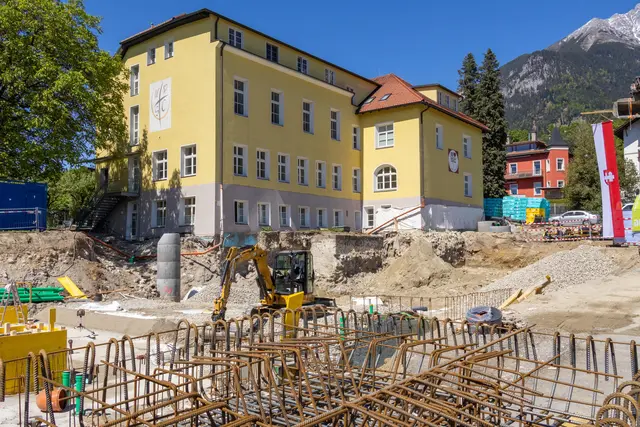 Im Endausbau entstehen in der Frau-Hitt-Straße 14 in Summe 123 Wohneinheiten. | Foto: © Stadt Innsbruck/M. Freinhofer