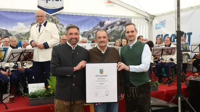 Peter Schobesberger, Franz Huber und Daniel Leitner (v.l.). | Foto: Helmut Klein